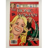 BIONIC WOMAN #1 (1977 - CHARLTON) NM (Cents Copy) - Based on the television series. Jack Sparling