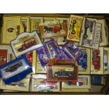 GENERAL DIECAST - A TRAY OF DIECAST MODELS to include examples by YESTERYEAR, LLEDO and MATCHBOX