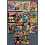 JUSTICE LEAGUE of AMERICA - (14 in Lot) - (1968 - 1981 - DC) GD - VGD (on average) - To include