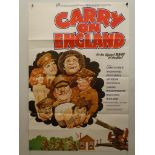 CARRY ON ENGLAND (1976) - UK/International One Sheet Movie Poster - (27" x 40" - 68.5 x 101.5