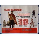 THE GOOD, THE BAD & THE UGLY (1968) - British UK Quad - CLINT EASTWOOD - Final instalment of