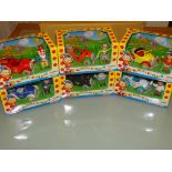 CORGI CLASSICS: A GROUP OF NODDY VEHICLES AND CHARACTERS AS LOTTED - COMPLETE SET OF 6 WITH ORIGINAL