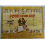 DEATH ON THE NILE (1978) - UK Quad Film Poster - Country of origin - Agatha Christie ALL STAR