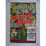 MOULIN ROUGE (1950's Release) - British One Sheet Film Poster (27” x 40” – 68.5 x 101.5 cm) - Rolled