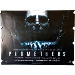 PROMETHEUS (2012) Lot x 2 - UK Quad - RIDLEY SCOTT - Main Design - (30" x 40" - 76 x 101.5 cm) &