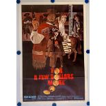 FOR A FEW DOLLARS MORE (1980 Release) - US/International One Sheet - CLINT EASTWOOD - 27" x 41" (