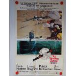 ICE STATION ZEBRA (1968) - US One Sheet Movie Poster - Folded (as issued) - Fine-