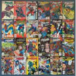 SPIDER-MAN Lot (1986 - 1997) - (37 in Lot) - Classic Marvel comics to include SPIDER-MAN 2099