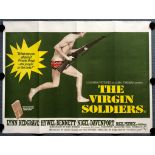 THE VIRGIN SOLDIERS (1969) - UK Quad Film Poster - John Stockle artwork - 30" x 40" (76 x 101.5) -