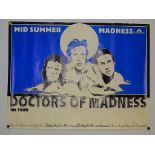 DOCTORS OF MADNESS (1976) - 2 x Polydor promotional poster for the DOCTORS OF MADNESS debut album
