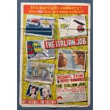 THE ITALIAN JOB (1969) - Australian One Sheet - FIRST year of release - MICHAEL CAINE - NOEL