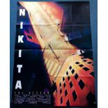 NIKITA (1990) - French 'Grande' Affiche - LUC BESSON - Unique country of origin artwork for this