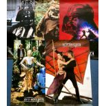 STAR WARS: RETURN OF THE JEDI (1983) Lot x 5 - Commercial posters produced in UK by Anabas