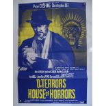 DR. TERROR'S HOUSE OF HORRORS (1970's Release) - British One Sheet Movie Poster - AMICUS - One of