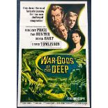 WAR-GODS OF THE DEEP (1965) aka 'City in the Sea' - US One Sheet movie poster (NSS# 65/191) -