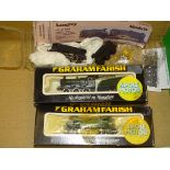 A GROUP OF WHITE METAL KIT BUILT N GAUGE LOCOMOTIVES ON FARISH CHASSIS to include an SR Q1 and 2x