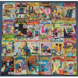 SUPERBOY, LOIS LANE, JIMMY OLSEN, JUSTICE LEAGUE of AMERICA - (24 in Lot) - (1963 - 1972 - DC)