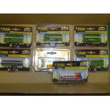 A TRAY OF N GAUGE GRAHAM FARISH SCENECRAFT BUSES as lotted - E in VG/E blister packs (7)
