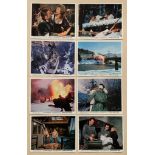 WHERE EAGLES DARE (1968) - Complete set 8 x British Front of House Lobby Cards - Classic WW2
