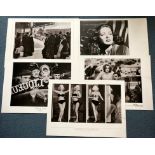 MARILYN MONROE/GENE TIERNEY/GRETA GARBO/ SIMONE SIGORNET (1980's) - 5 x French personality posters