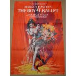 THE ROYAL BALLET (1960) - UK One Sheet Film Poster- (27" x 41" - 68.5 x 104 cm) Film about The Royal