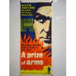 A PRIZE OF ARMS (1962) - Australian Daybill Movie Poster (13" x 27") - Folded, Near Fine