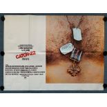 CATCH-22 (1970) - British UK Quad - Steve Frankfurt & Phillip Gips artwork & design - 30" x 40" (
