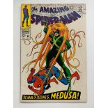 SPIDER-MAN #62 (1968 - MARVEL) NM- (Cents Copy) - Spider-Man vs. Medusa of the Inhumans. Cover by