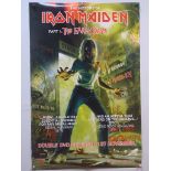 IRON MAIDEN Lot x 3 - 3 x EMI Promotional posters