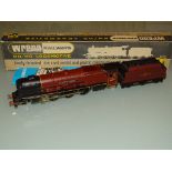 OO GAUGE: WRENN RAILWAYS: W2226 - CITY CLASS LOCOMOTIVE IN BR MAROON NAMED 'CITY OF LONDON' - VG