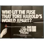 THE LONG GOOD FRIDAY (1980) - British UK Quad - BOB HOSKINS - HELEN MIRREN - 30" x 40" (76 x 101.5