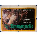 EMMANUELLE FILM POSTER Lot x 5 to include EMMANUELLE (1974) - EMMANUELLE 2 (1975) - GOODBYE