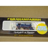 A GRAHAM FARISH N GAUGE CLASS J94 NCB Blue No. 1017 - VG in F/G box