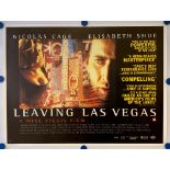 LEAVING LAS VEGAS (1995) - British UK Quad - NICOLAS CAGE - 30" x 40" (76 x 101.5 cm) - Rolled (as