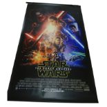 STAR WARS: THE FORCE AWAKENS(2017) - LARGE FORMAT VINYL BANNER - 96" X 60" (244CM X 153CM) -