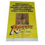 INDIANA JONES: RAIDERS OF THE LOST ARK (1981) - 60" x 40" Movie Poster - Folded (as issued) Fine