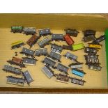 A LARGE QUANTITY OF N GAUGE WAGONS and VANS as lotted - Generally G (unboxed) (Q)