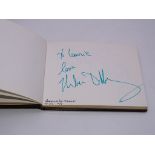 Autograph: An autograph album - numbered 117 containing circa 50 signatures collected in person by