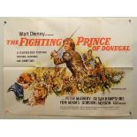 FIGHTING PRINCE OF DONEGAL (1966) - UK Quad Film Poster - 30" x 40" (76 x 101.5 cm) - Folded (as