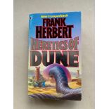 SIGNED BOOKS: HERETICS OF DUNE: FRANK HERBERT - Paperback (1st edition paperback, 1985) - SIGNED