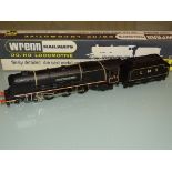 OO GAUGE: WRENN RAILWAYS: A W2227 4-6-2 CITY CLASS STEAM LOCOMOTIVE IN LMS BLACK LIVERY named '