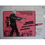 NEWMAN'S LAW (1974) Lot x 2 to include British UK Quad Film Poster (30" x 40" - 76 x 101.5 cm)