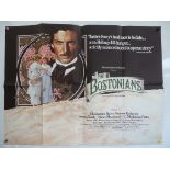 THE BOSTONIANS (1984) - Christopher Reeve, Vanessa Redgrave - British UK Quad Film Poster (30" x 40"