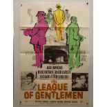 THE LEAGUE OF GENTLEMEN (1960) - British One Sheet film poster - 27" x 40" (68.5 x 101.5 cm) -