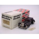 A WESTERN MODELS HANDBUILT WHITE METAL CAR WMS22 - 1932 BUCCIALI TAV 16 'SAOUTCHIK' - WITH UNUSED