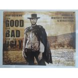 THE GOOD, THE BAD & THE UGLY (2008 Release) - UK Quad Film Poster - Park Circus Release - Unique