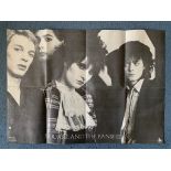SIOUXSIE & THE BANSHEES: JOIN HANDS (1979) - Fold out Album / Tour poster / Programme - 32.75" x