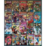 NEW WARRIORS / NEW MUTANTS Lot (1987 - 1995) - (34 in Lot) - Classic Marvel comics to include NEW