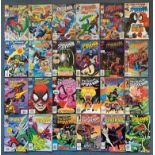 SPIDER-MAN Lot (1983 - 1997) - (38 in Lot) - Classic Marvel comics to include WEB OF SPIDER-MAN