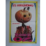 RETURN TO OZ (1985) - SCARECROW/ TIN MAN/ JACK PUMPKINHEAD - 3 x UK Double Crown Film Posters (20” x